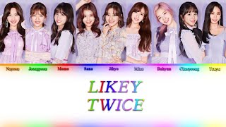 TWICE (トゥワイス) - LIKEY -Japanese Ver.- {Color Coded Lyrics}