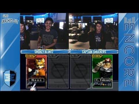 Super Smashed Out Melee 1 - Smokey Bluntz Vs. Captain Smuckers - Losers Semi-Finals