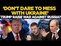 Donald Trump LIVE Trump S Warning To Putin After Deadly Russian Airstrikes Russia Ukraine