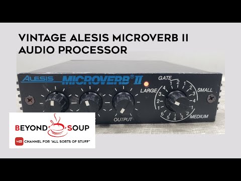 Vintage Alesis Microverb II Audio Processor