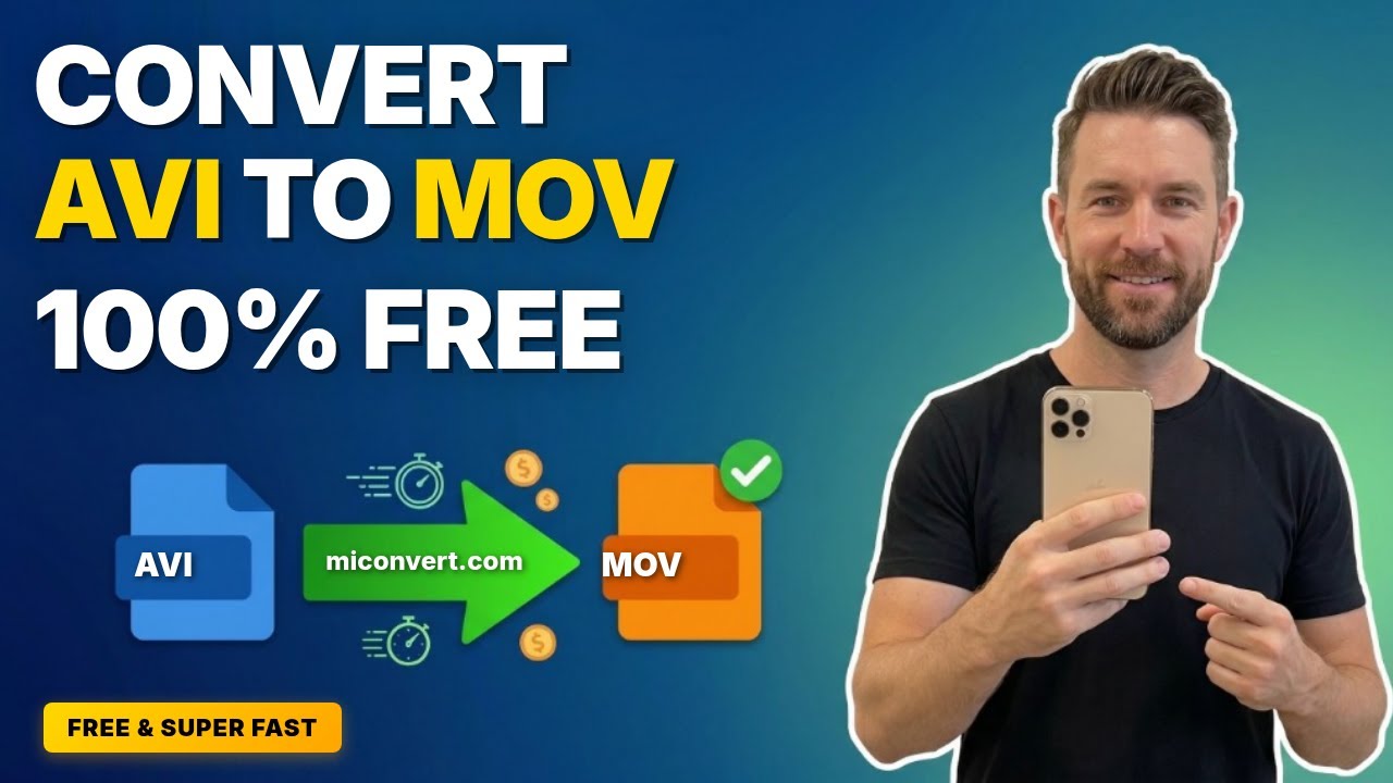 How to Change AVI to MOV — Free Online Tool Tutorial