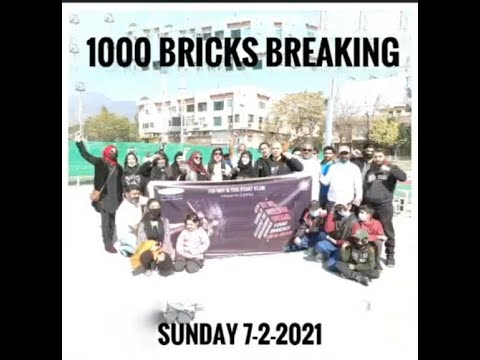 1000 Bricks Breaking | Neelofar Shirazi | TDS