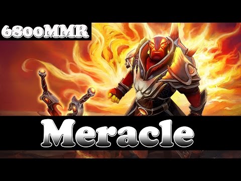 Dota 2 - Meracle 6800 MMR Plays Ember Spirit Vol 6 - Ranked Match Gameplay!