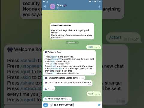 How to talk to STRANGERS ANONYMOUSLY