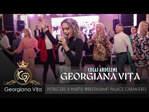 Georgiana Vița ❌ Formatia Timisul - Colaj Ardelene LIVE 🎷 Petrecere 8 martie 2024 💃