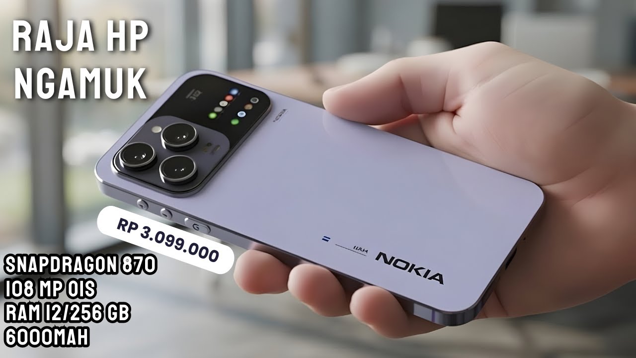 KEBANGKITAN SANG LEGENDA‼️NOKIA LUMIA MAX 2026 | HP NOKIA TERBARU 2026 SPESIFIKASI HARGA