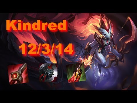 Kindred vs Kayn (JUNGLE) | KDA 12/3/14 Challenger, Patch 10.12