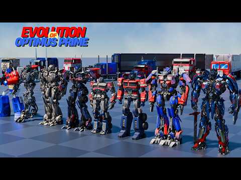 Evolution of Optimus Prime (Movies) | 1986 to 2024