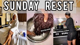 SELF-CARE SUNDAY | HAIR-CARE | COOKING KEKE-FIA delicacy for dinner