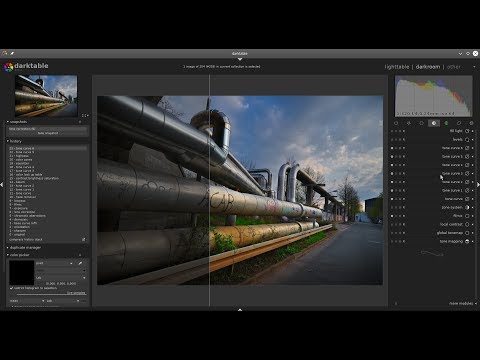 Editing moments with darktable 2.6.1 Episode 7: Utopia