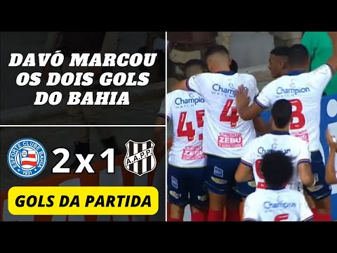 Bahia 2 x 1 Ponte Preta | Gols da Partida | Brasileirão Série B | 20-05-2022