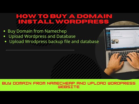 How to buy Hosting from NameCheap and Upload WordPress website and Database Bangla Video