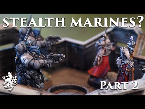 How to Paint Infiltrators Part 2 - Finishing Details - Primaris Space Marines - Ultramarines