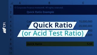 Quick Ratio (or Acid Test Ratio) Explained
