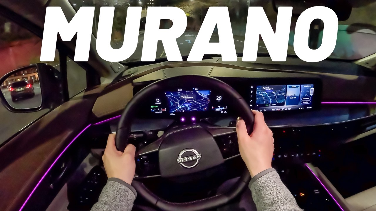 2026 Nissan Murano | POV Night Drive