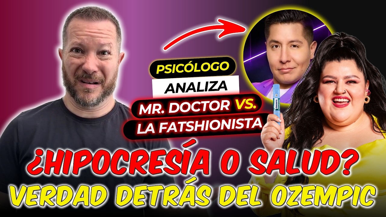 LA FATSHIONISTA Y EL OZEMPIC: El Colapso de un Discurso (Mr. Doctor Responde) | Psicologo Reacciona