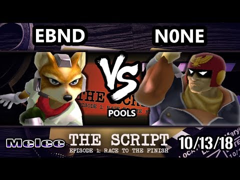The Script -  EBND (Fox) Vs. ALG | n0ne (Captain Falcon) - Smash Melee Round Robin Pools