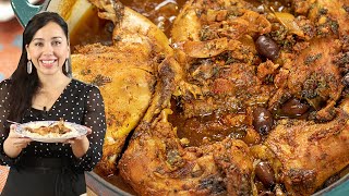 Moroccan Chicken Tagine without a Tagine