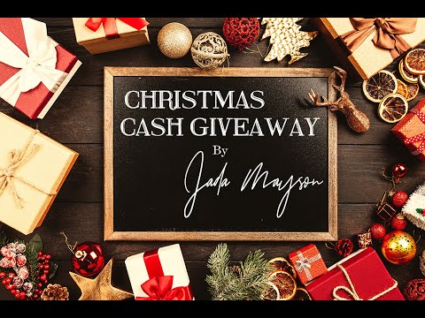 Christmas Cash Giveaway by Jada Mayson