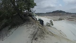 DirtBike riding around the Westrand