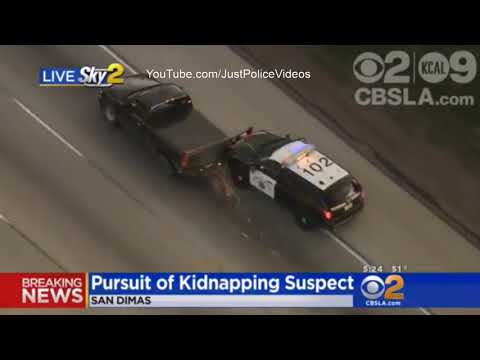 High Speed PIT By California Highway Patrol