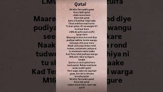 Download lagu Qatal # Lyrics mp3 Download lagu Qatal # Lyrics mp3