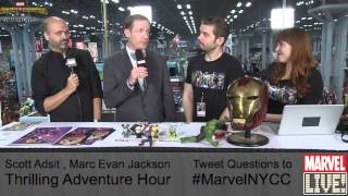 Scott Adsit and Marc Evan Jackson Share a Few Words On Marvel LIVE! at NYCC 2014