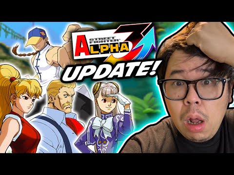 CAPCOM UPDATED ALPHA 3 UPPER WITH BROKEN CHARACTERS