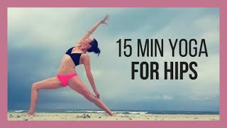 15 min Hip Opening Vinyasa Yoga