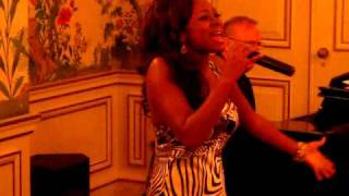 Naturi Naughton (star of movie FAME) performing 