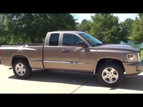 HD VIDEO 2010 DODGE DAKOTA BIG HORN SLT LEATHER FOR SALE SEE WWW SUNSETMILAN COM