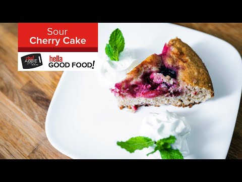 Sour Cherry Cake