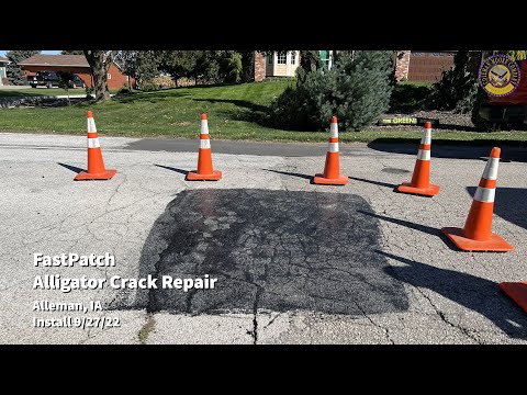 FastPatch - Alligator Crack Repair - City of Alleman