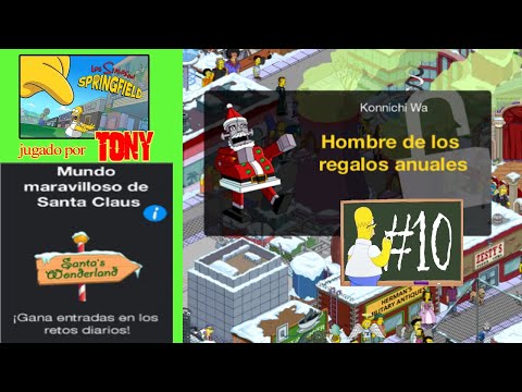 Los Simpson Springfield "MundoMaravilloso'20: Cap. 10 - El Hombre de los regalos anuales" por Tony