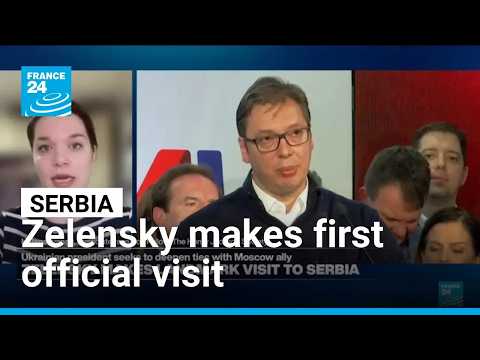 Serbia’s Vucic attempts diplomatic ‘balancing act’ with Zelensky’s visit