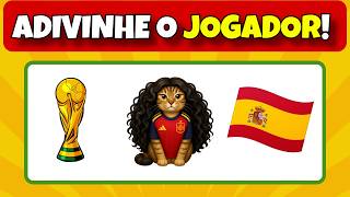 Adivinhe o Jogador pelos Emojis⚽Yamal, Cr7, Neymar, Messi