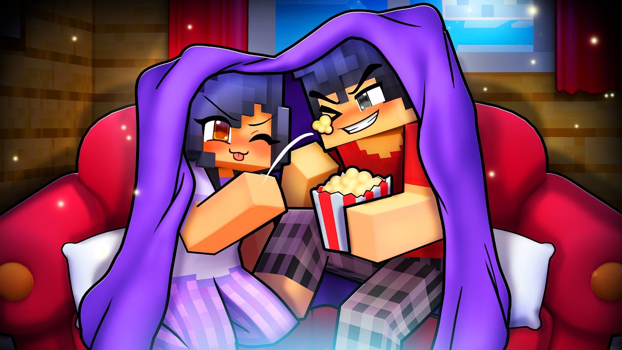 Aphmau & Aaron's SECRET Sleepover Date!