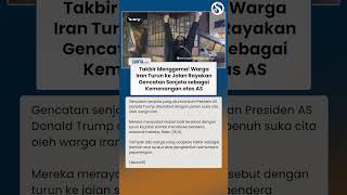 Takbir Menggema! Warga Iran Turun ke Jalan Rayakan Gencatan Senjata sebagai Kemenangan atas AS