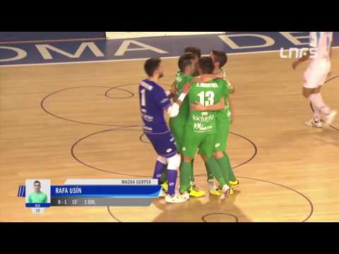 Gol Rafa Usín (0-1) en el Catgas Energía - Magna Gurpea. 1Div, J27