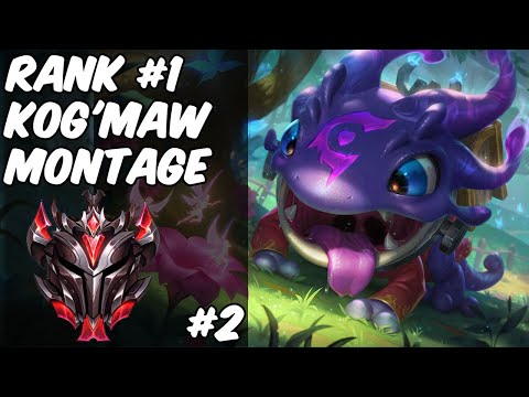 RANK #1 KOG'MAW MONTAGE (Season 11) #2 - League of Legends