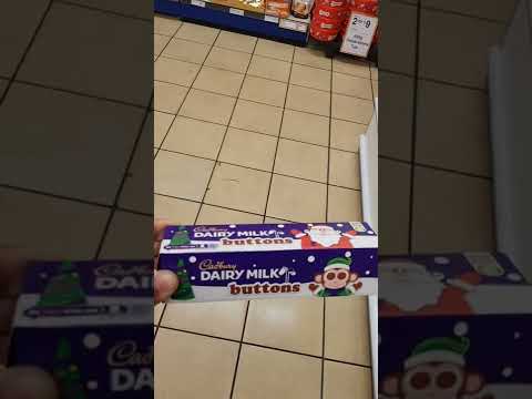 Cadbury dairy milk buttons