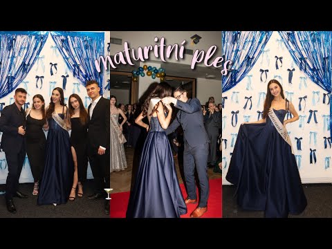 MŮJ MATURITNÍ PLES!🎓🍸