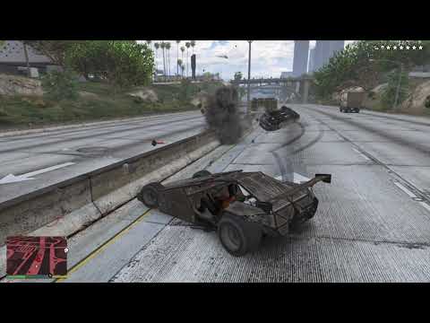 GTA 5 - Ramp Buggy Rampage + Six Star Escape