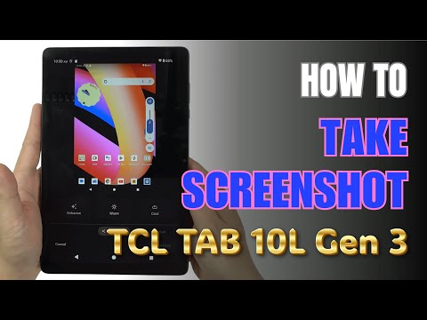 How to Take Screenshot TCL TAB 10L Gen 3