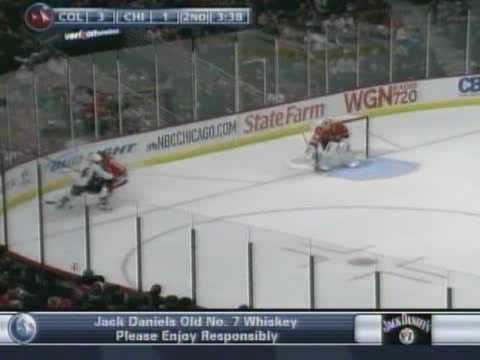 Ian Laperriere vs Colin Fraser Mar 8, 2009