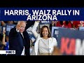 Harris, Walz rally in Phoenix
