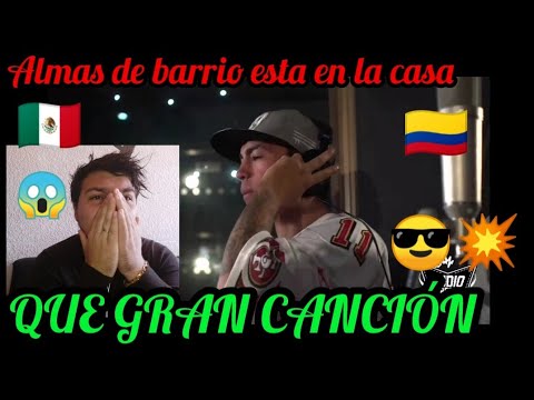 MEXICANO REACCIONA A RAP COLOMBIANO // ALMAS DE BARRIO - TAN SOLO FUIMOS - ACÚSTICO (PRIMERA VEZ)