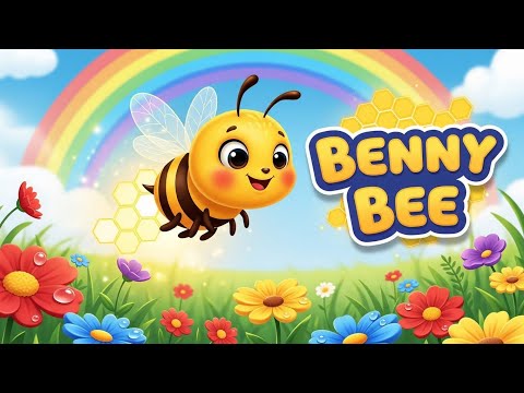 Benny Bee🐝🐝 – Cute Busy Bee Story for Kids | Learning & Fun Cartoon Video