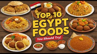 Top 10 Traditional Egyptian 🇪🇬 Dishes You’ve GOT to Test .
