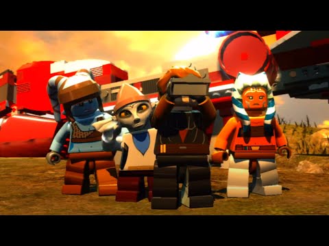 "Defenders of Peace" Chapter 4 Count Dooku Level Walkthrough - Lego Star Wars III: The Clone Wars